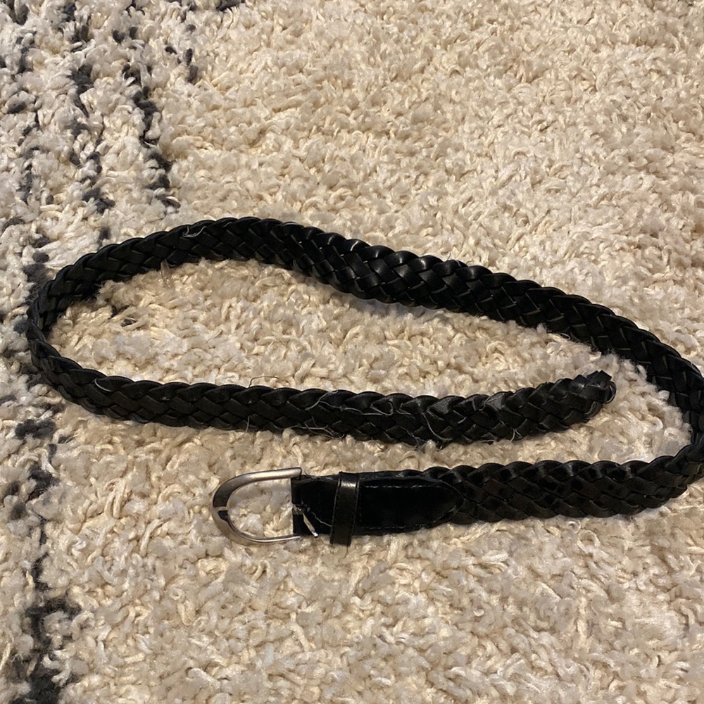 Braided belt